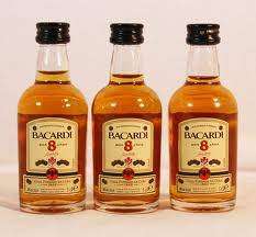 Garantizados 20 años de ron Bacardí