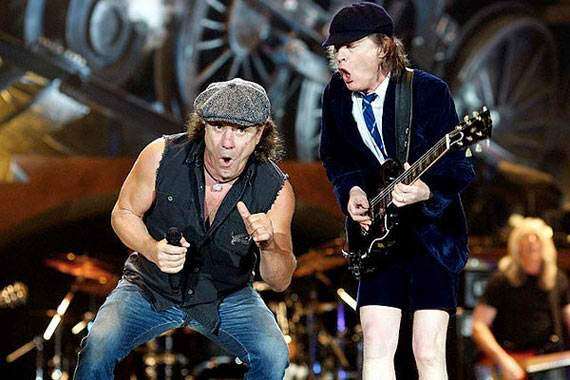 AC/DC, gauchos en vivo