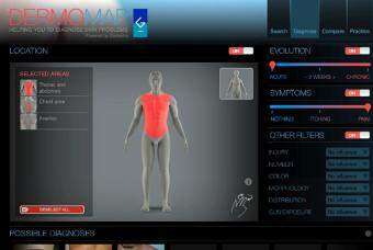 El DermoMap, la medicina virtual