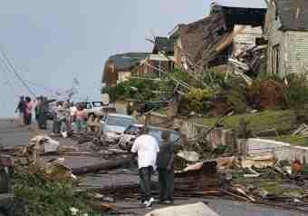 Muertes por tormentas en EEUU