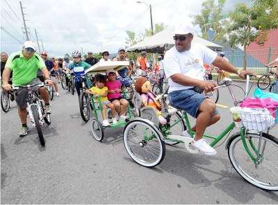 Inauguran Ciclo Ruta en Caguas