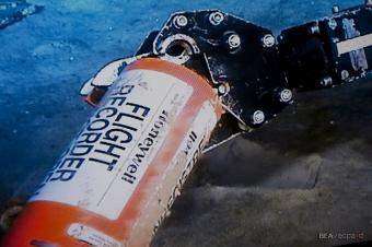 Primer cadáver de accidente aéreo en 2009