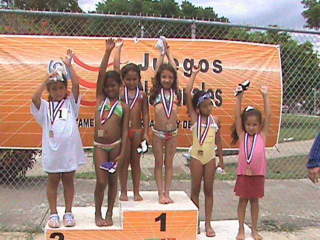 A escena el Campeonato Infantil de Trialo