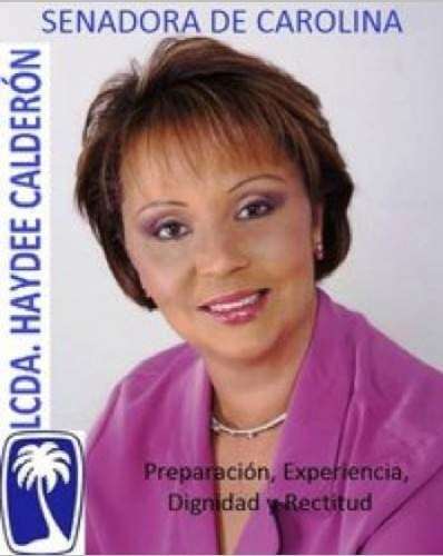 Haydee Calderón critica elecciones a senador vacante