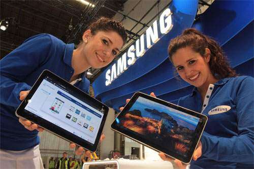 Samsung deja vieja a la iPad 2