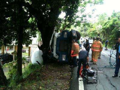 Heridos en accidente en Salinas