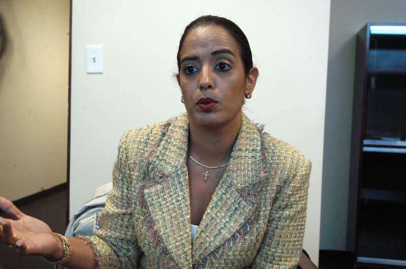 Rossana López en pie de lucha