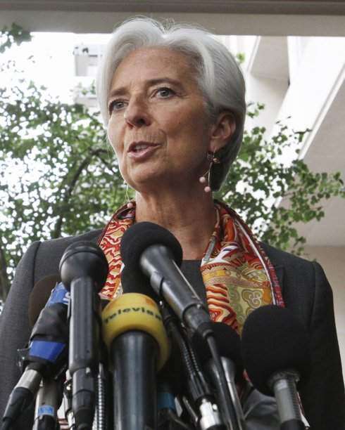 Christine Lagarde nueva directora del FMI