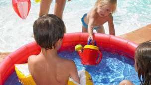 Las peligrosas piscinas inflables