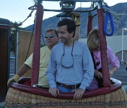 Fortuño en el aire (y no es chiste)