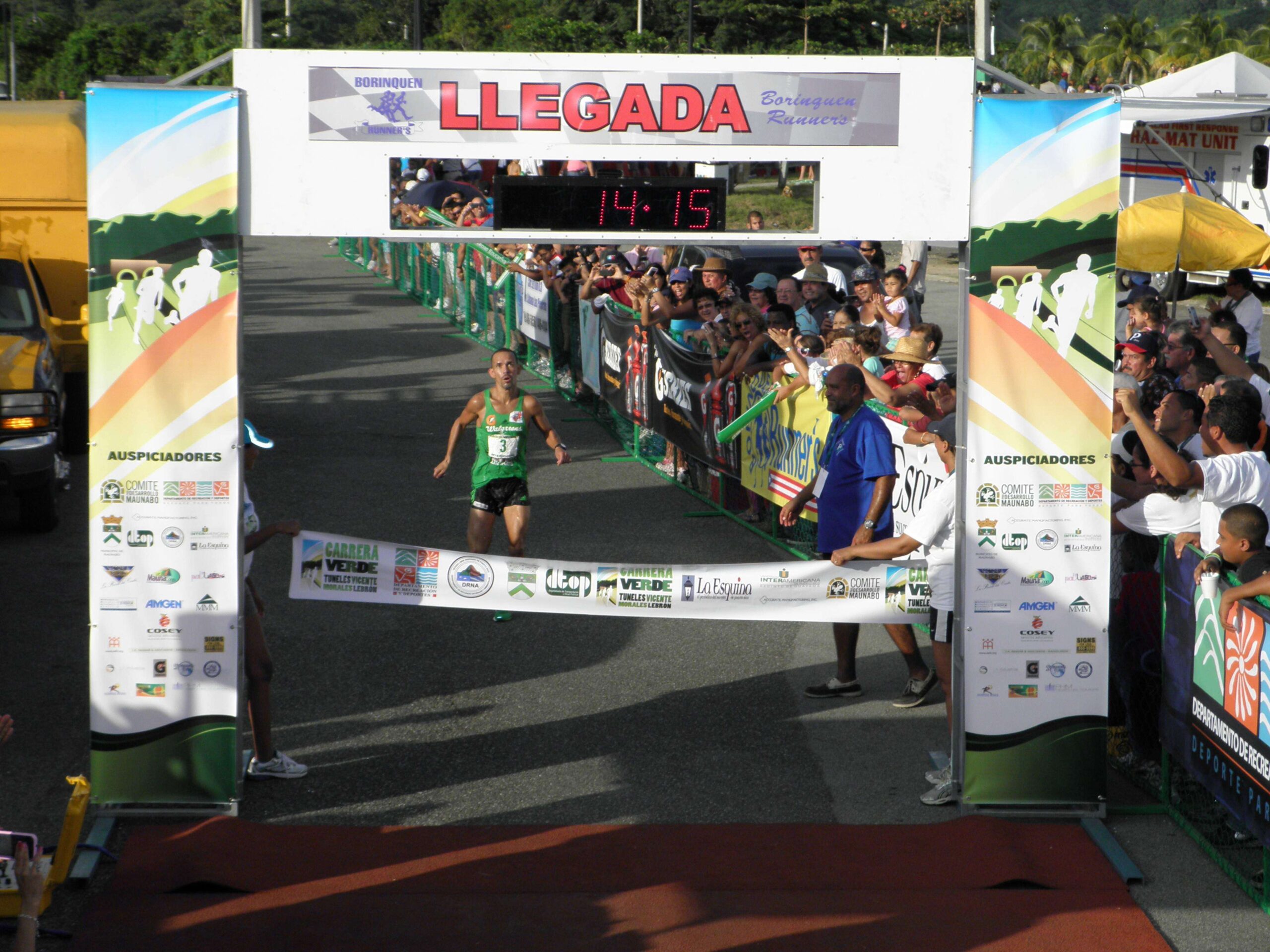 Luis Collazo rompe el récord nacional en 5K