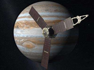 NASA envía nave a Júpiter