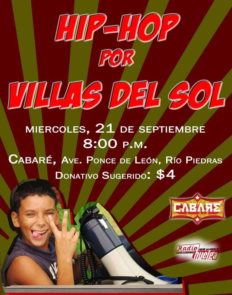 Severo y el corillo en ‘Hip hop por Villas del Sol’