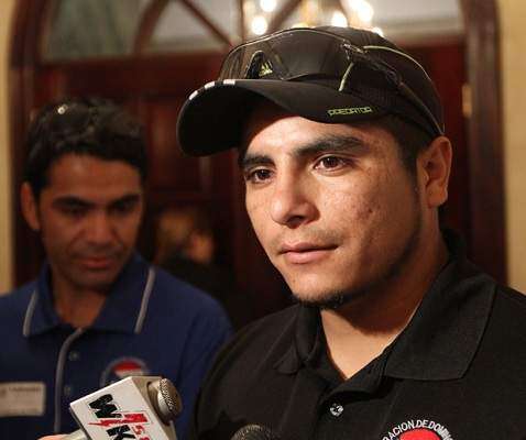 Minero chileno de visita en PR