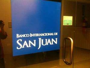 Llega el Banco Internacional de San Juan