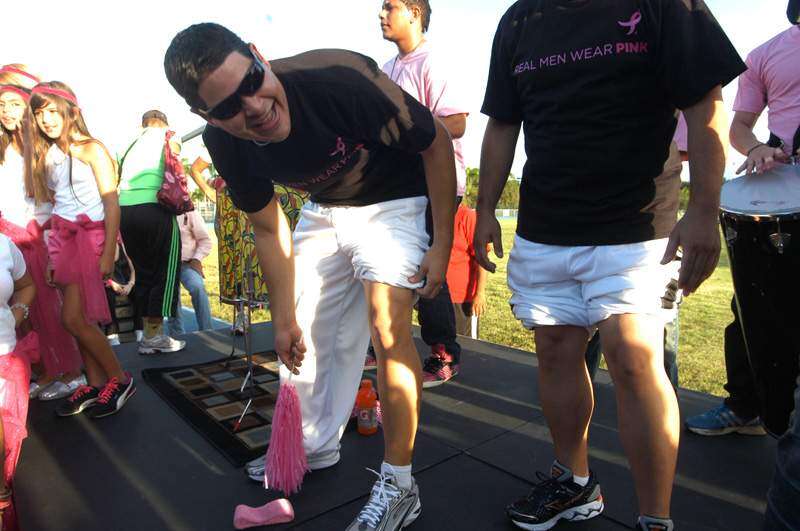 No le huyen al Reto Rosita contra el cáncer (galería)