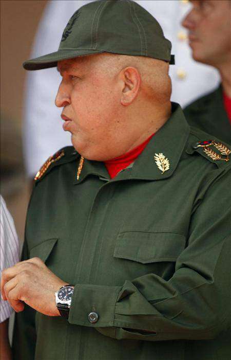 Desmiente Chávez hospitalización de emergencia