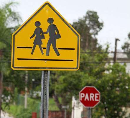 A vista menor que pinchó a 30 en escuela