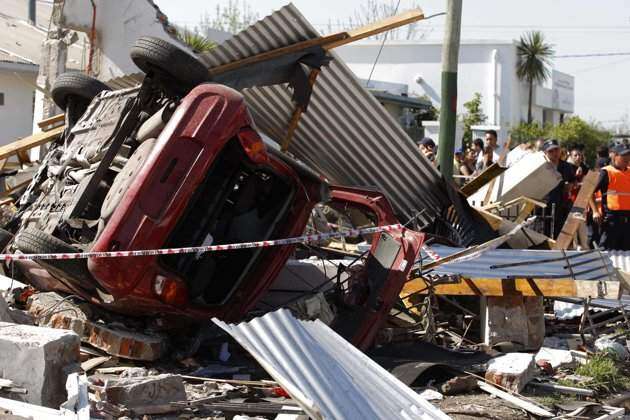 Misteriosa explosión en Buenos Aires