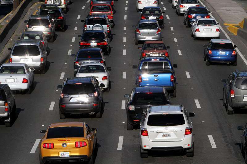 Accidente en Expreso Las Américas y tapones