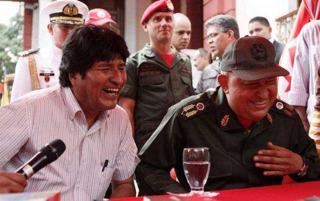 Morales y Chávez juntos en La Habana