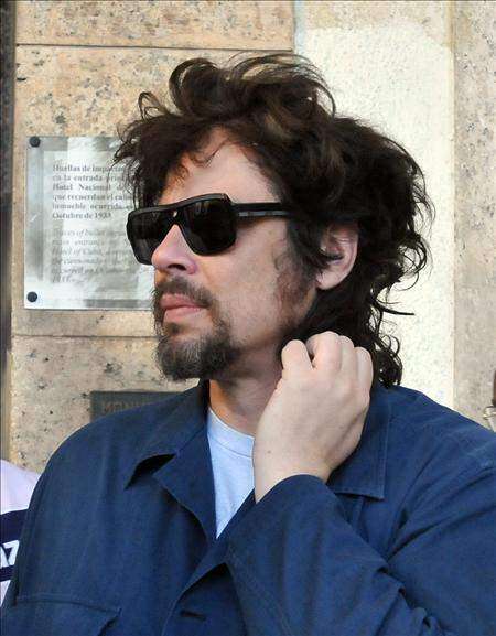 Inmerso Benicio en el cine de Shindo