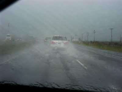 Lluvia ligera y tarde tormentosa