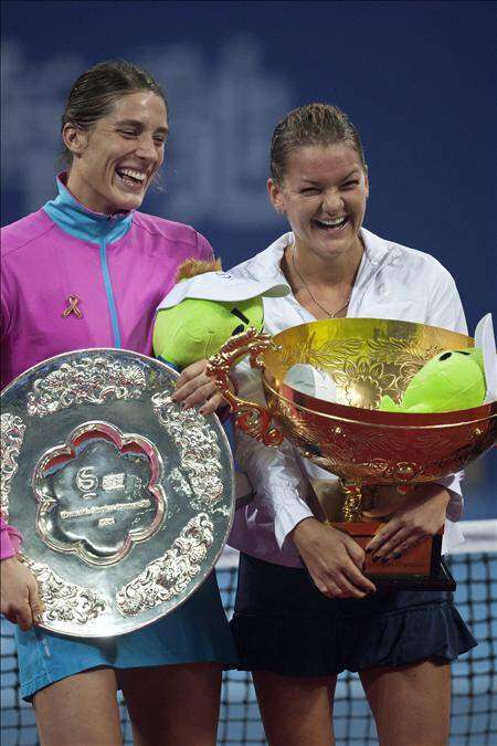 Radwanska domina en China