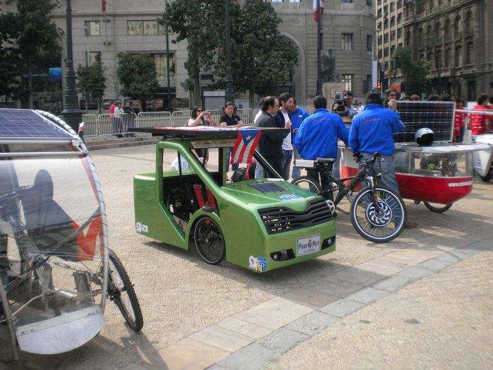 El mejor diseñado el carro solar boricua