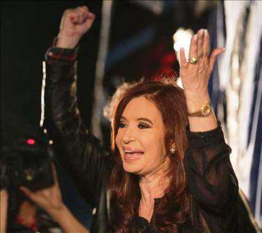 Cristina Fernández arrasa en las elecciones