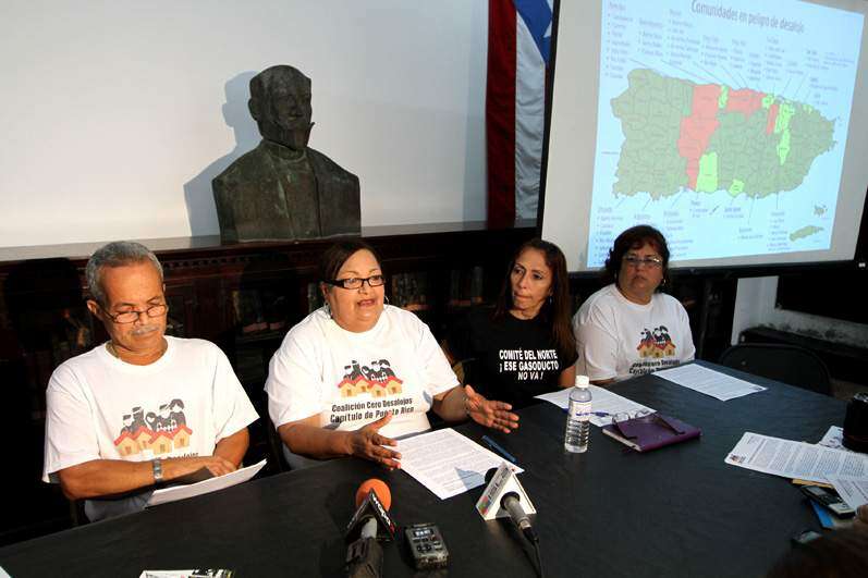 Marcha contra los desalojos