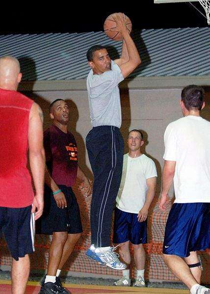 Se va en güira Obama con la NBA