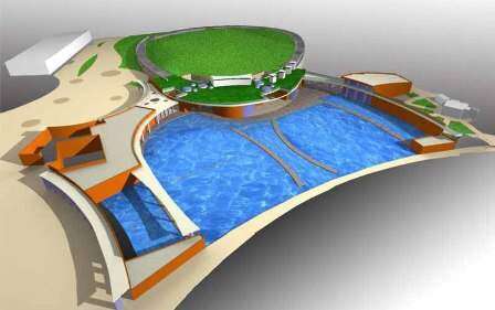 Santini defiende su delfinario de las críticas