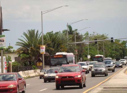 El tránsito en la mañana