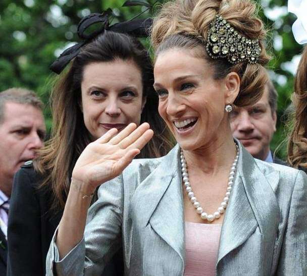 Sarah Jessica Parker admira a Angela Merkel