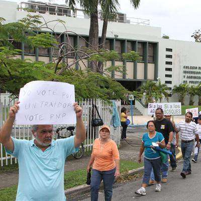 Protesta contra la AEE desde Facebook