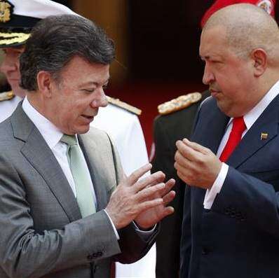 De panas Colombia y Venezuela