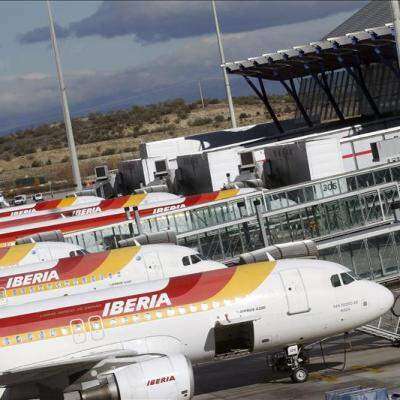 Iberia cancela 91 vuelos para hoy por falta de servicios mínimos