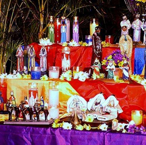 Rosario cantado a los reyes con Norma Salazar en Caguas