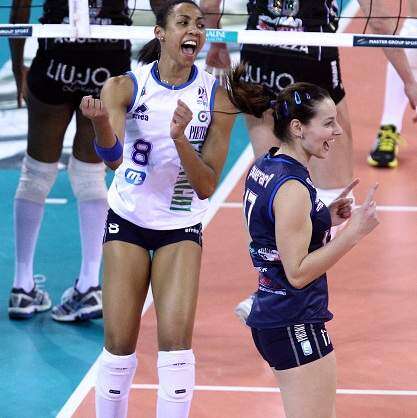 Triunfa Aury en la catedral del volei italiano
