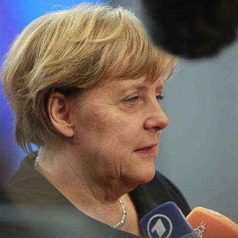 Satisfecha Merkel con la cumbre del euro