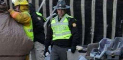 Chocan 41 carros en Kentucky, 8 lesionados