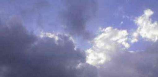 Chubascos y oleaje en las costas