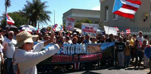 Cientos marchan por la muerte del gasoducto (galería)