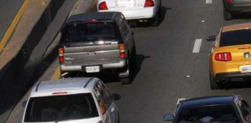 Mucho y pesado el tránsito