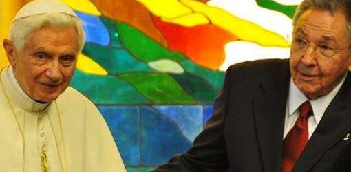 Benedicto verá hoy a Fidel