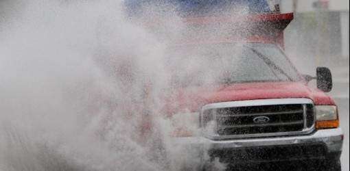 Lluvia fuerte y advertencia de inundaciones