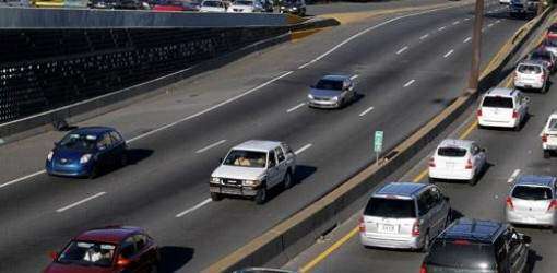 Lento el tránsito en las vías principales