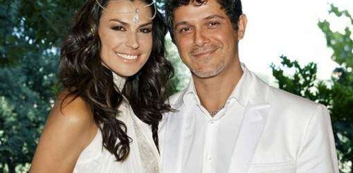 Emocionado Alejandro Sanz con su boda