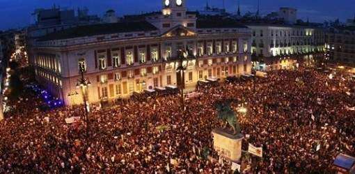 Masivo aniversario del 15M